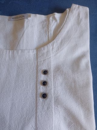 Camisa MISSLOOK bordada flores