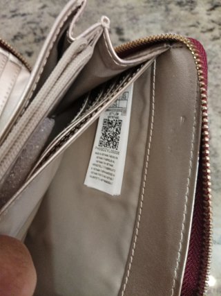 Portafoglio Guess grande bordeaux