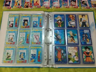 Colección Cartas Dragón Ball Z Bandai