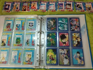 Colección Cartas Dragón Ball Z Bandai
