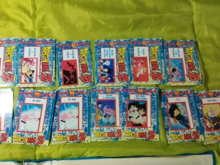 Colección Cartas Dragón Ball Z Bandai