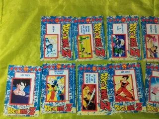 Colección Cartas Dragón Ball Z Bandai