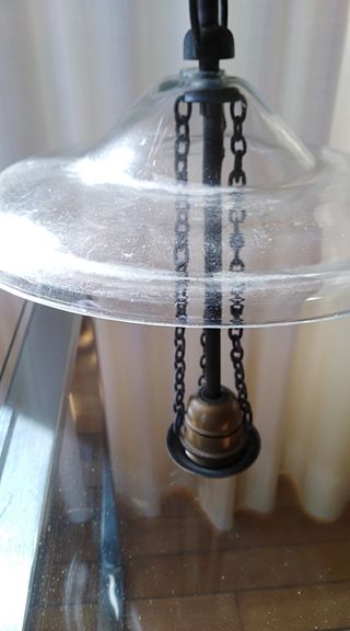 Farol de cristal tallado Becara