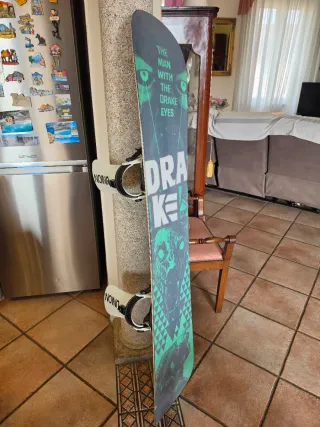 Set Snowboard Drake 155W + Union STR + Tg. 44