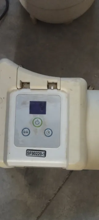 Depuradora de arena para piscina