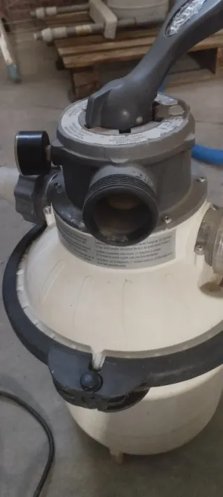 Depuradora de arena para piscina