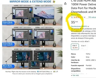 Docking Station HDMI TOTU