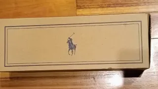 Caja cartón Polo Ralph Lauren de zapatillas vacía