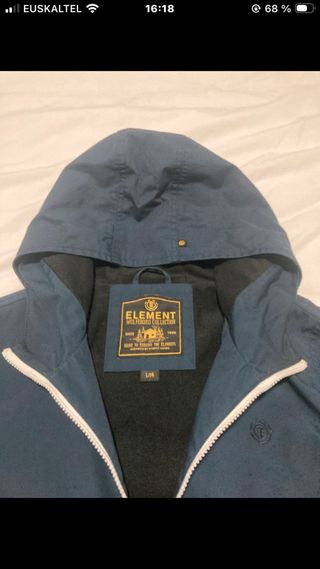 Cazadora / Gabardina,azul ,Element T 15 años