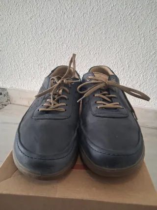 Zapatos Piel Azul Sport Luisetti 42