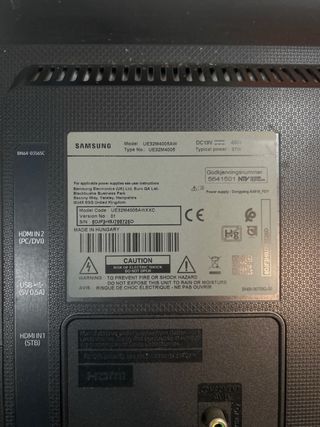 Televisión Samsung