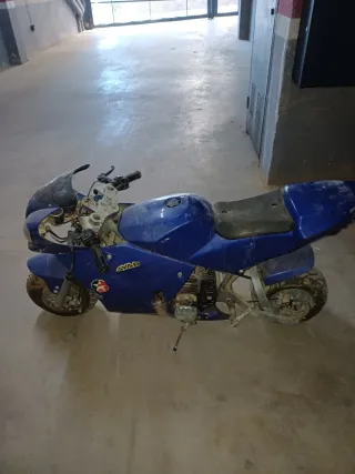 Pocket Bike XXL Azul