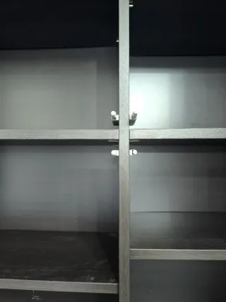 Mueble alto brillo blanco