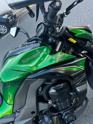 Kawasaki Z1000 Naked Verde/Negro