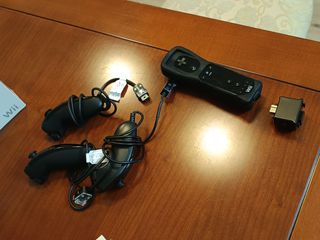 Consola Wii Negra + Accesorios y Juegos