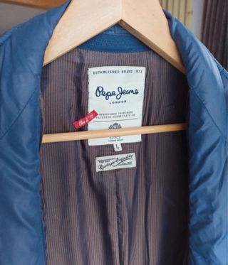 Blazer Pepe Jeans negro acolchado Talla L