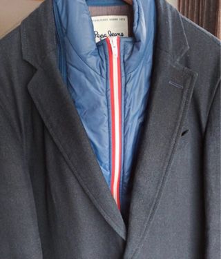 Blazer Pepe Jeans negro acolchado Talla L