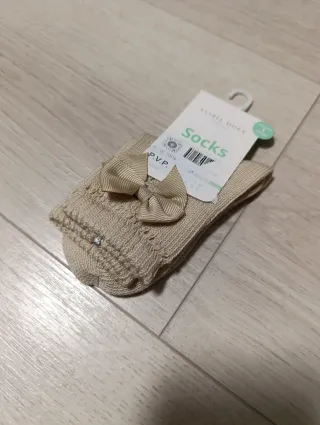 Pack 2 calcetines Ysabel Mora Niña Lazo