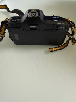 Olympus OM-101 Power Focus + Obiettivo + Flash T18