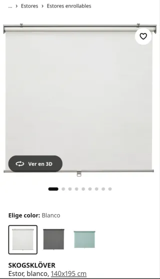 Estor IKEA Skogsklöver 140x195 cm
