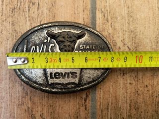 Fibbia Cintura Levi's Vintage Rara