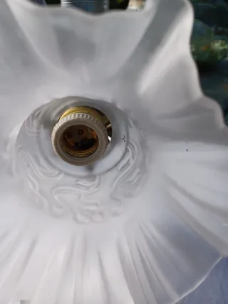 Aplique antiguo modernista dorado