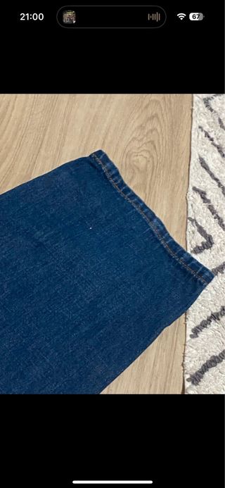 Pantalón recto azul marino Element