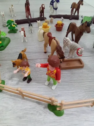 Lote Playmobil Granja