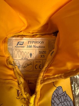 Chaleco salvavidas niño 100N Talla XS