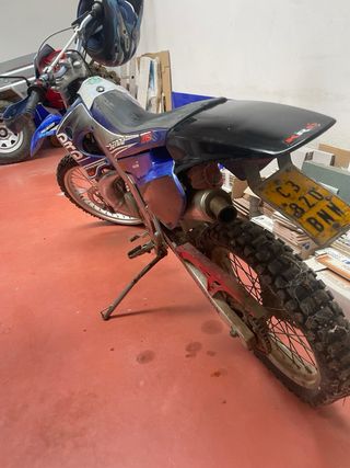 Derbi Motocross Azul