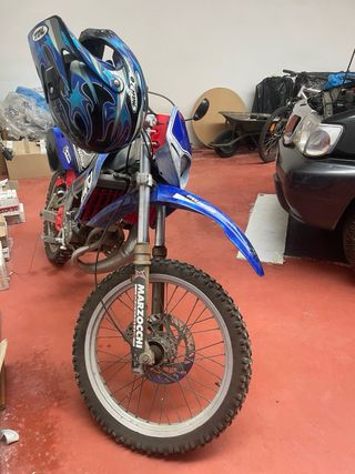 Derbi Motocross Azul