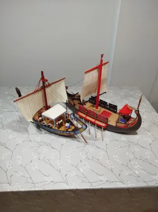 Lote Playmobil Barco Egipcio y Galera Romana