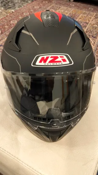 Casco NZI Go Rider Talla XL Negro/Rojo