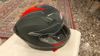 Casco NZI Go Rider Talla XL Negro/Rojo