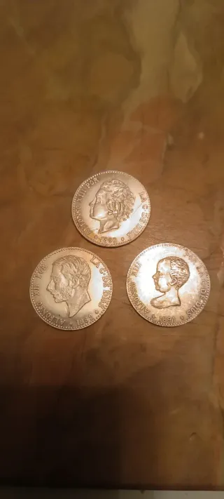 3 Monedas Antiguas Copias