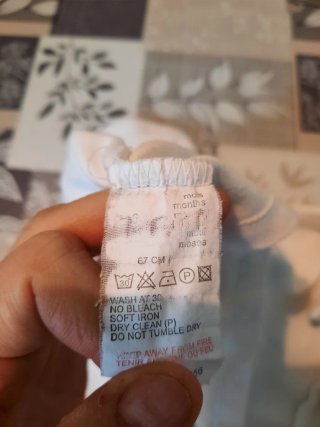 2 maglie cotone 3-6 mesi
