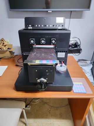 Impresora UVI A4 Negra con cabezal original epson