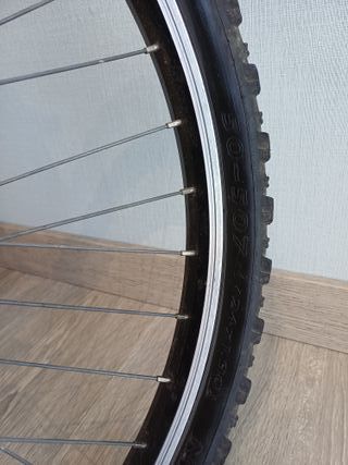 Bicicleta Rockrider 24 Plata