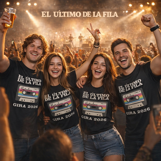 Lote 4 Camisetas El Último de la Fila Barcelona