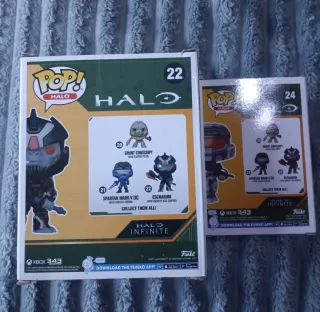 Funko Pop! Halo Escharum y Spartan Mark VII
