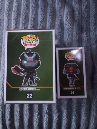 Funko Pop! Halo Escharum y Spartan Mark VII