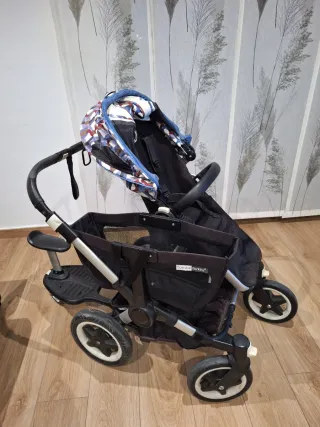 Carrito de bebé doble Bugaboo Donkey2 duo extensio