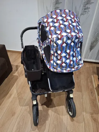 Carrito de bebé doble Bugaboo Donkey2 duo extensio