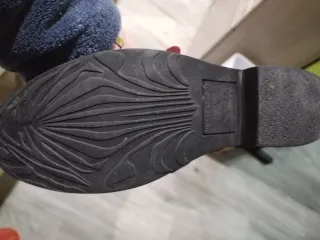 Botines piel burdeos hebillas Talla 39