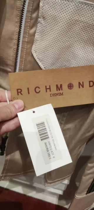 Chaqueta John Richmond Beige y Marrón