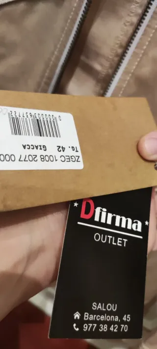 Chaqueta John Richmond Beige y Marrón