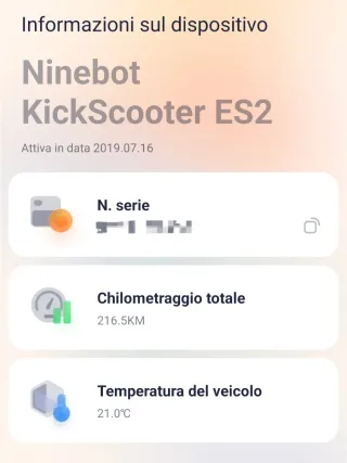 Ninebot KickScooter ES2 monopattino