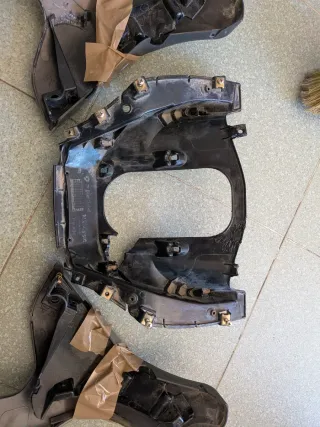 Instalación  BMW R 800 GS, faro aprilia 650