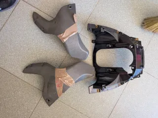 Instalación  BMW R 800 GS, faro aprilia 650