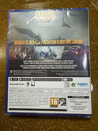 PRECINTADO - Final Fantasy VII Rebirth para PS5